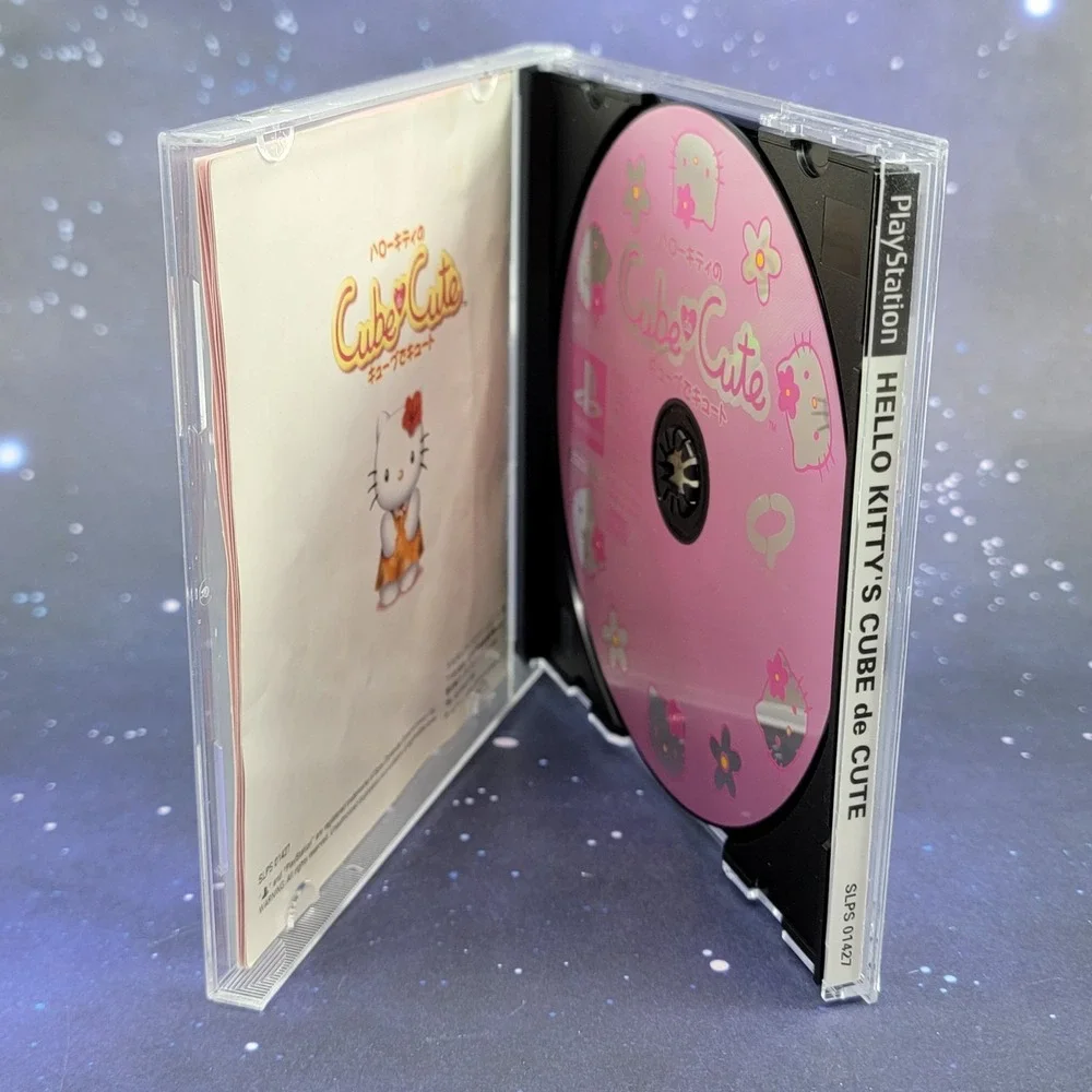 Hello Kitty Cube de Cute (Sony PlayStation) Japanese PS1 Video Game 1497
